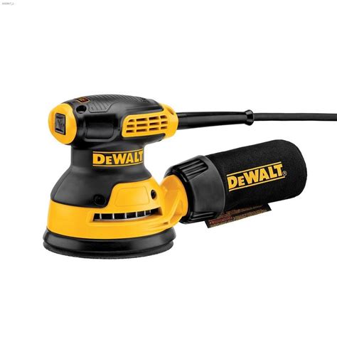 dewalt electric 5 orbital sander w storage box|DeWalt orbital sander tool only.